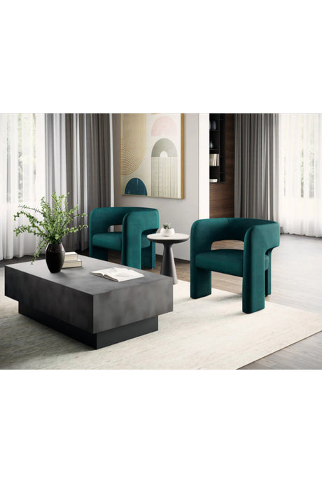 Modern European furniture - Steel Top Coffee Table - www.oroa.com