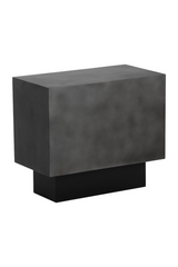 Modern European furniture - Rectangular Brass Side Table - www.oroa.com