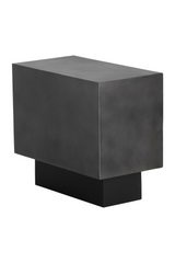Modern European furniture - Rectangular Brass Side Table - www.oroa.com