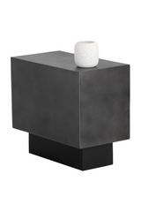 Modern European furniture - Rectangular Brass Side Table - www.oroa.com