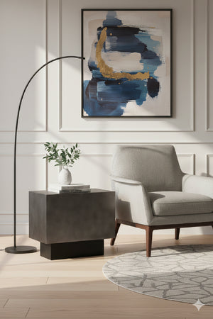 Rectangular Brass Side Table | Splendido Blakely | Oroa.com