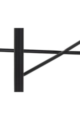 Modern European furniture - Black Leather Cord Stool - www.oroa.com