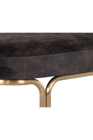 Oval Upholstered Bench | Splendido Gwen | Oroa.com