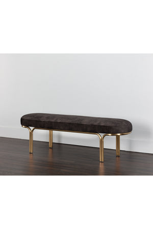 Oval Upholstered Bench | Splendido Gwen | Oroa.com
