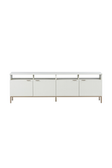 Modern European furniture - Cream Oak 4-Door Modular Cabinet - www.oroa.com