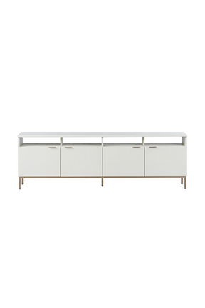 Cream Oak 4-Door Modular Cabinet by Splendido Ambrose