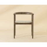 Modern European furniture - Weathered Oak Dining Armchair - www.oroa.com