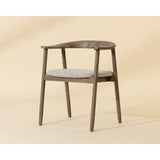 Modern European furniture - Weathered Oak Dining Armchair - www.oroa.com
