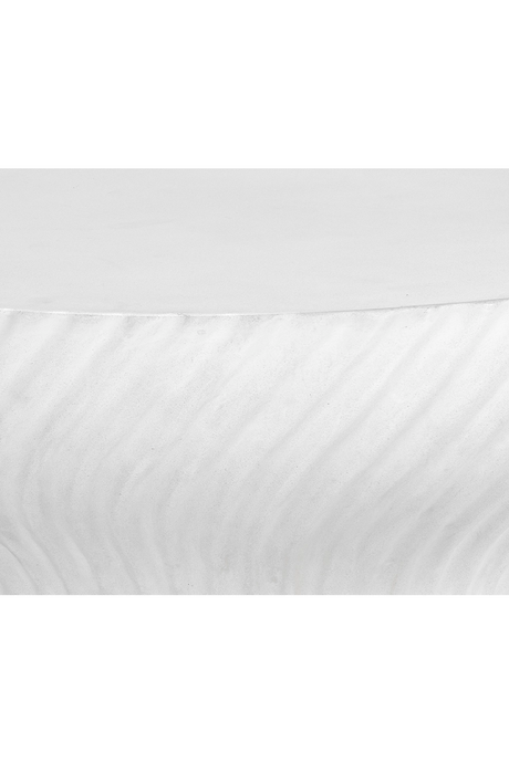 Modern European furniture - Swirl-Base Concrete Coffee Table - www.oroa.com