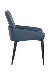 Modern European furniture - Structured Curved Dining Armchair  - www.oroa.com