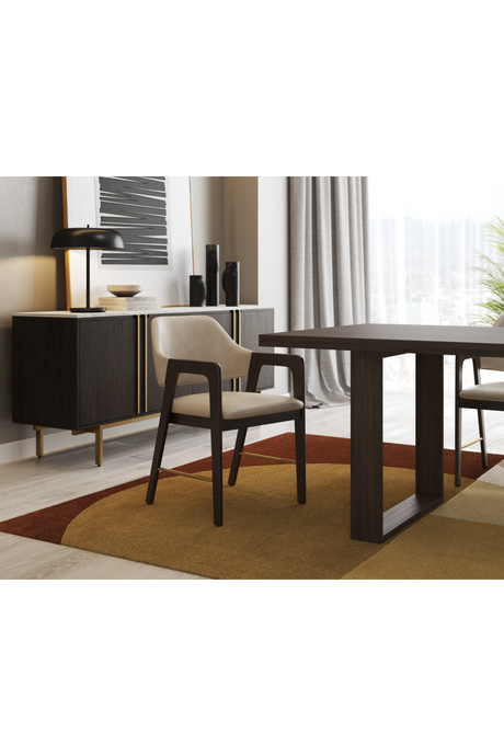 Weathered Oak 4-Door Sideboard | Splendido Briar