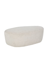 Modern European furniture - Curved Upholstered Ottoman - www.oroa.com