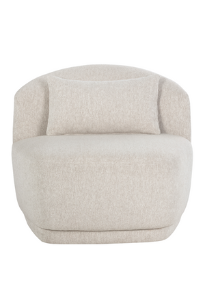 Armless Swivel Lounge Chair | Splendido Soraya