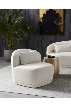 Armless Swivel Lounge Chair | Splendido Soraya