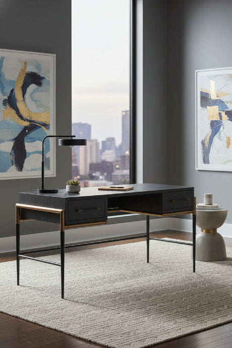 Modern European furniture - Painted Wood Office Desk - www.oroa.com