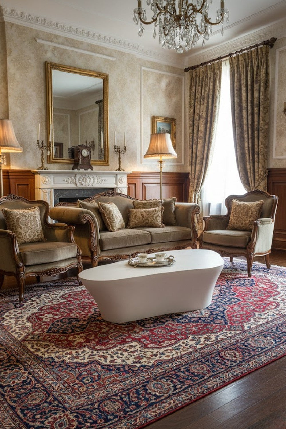 White Freeform Coffee Table | Splendido Dali