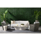 Modern European furniture - White Freeform Coffee Table - www.oroa.com