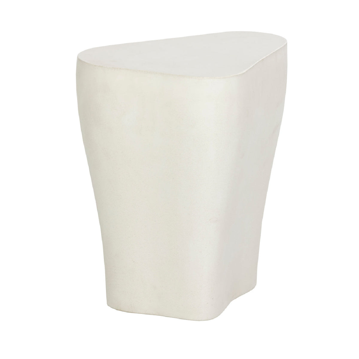 White Freeform Indoor/Outdoor End Table S | Splendido Dali