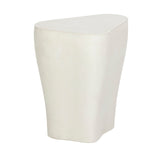 White Freeform Indoor/Outdoor End Table S | Splendido Dali