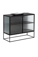 Modern European furniture - Fluted Glass Sideboard - www.oroa.com