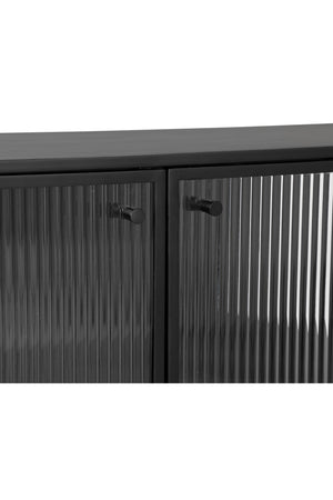 Modern European furniture - Fluted Glass Sideboard - www.oroa.com