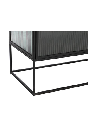Modern European furniture - Fluted Glass Sideboard - www.oroa.com