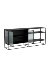 Modern European furniture - Fluted Glass Sideboard - www.oroa.com