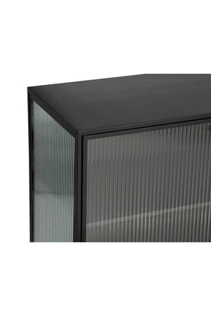 Modern European furniture - Fluted Glass Sideboard - www.oroa.com