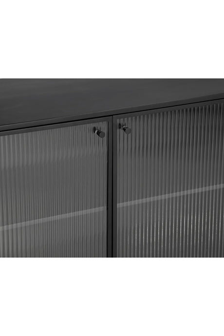 Modern European furniture - Fluted Glass Sideboard - www.oroa.com
