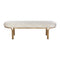 Modern European furniture - Oval Upholstered Bench - www.oroa.com