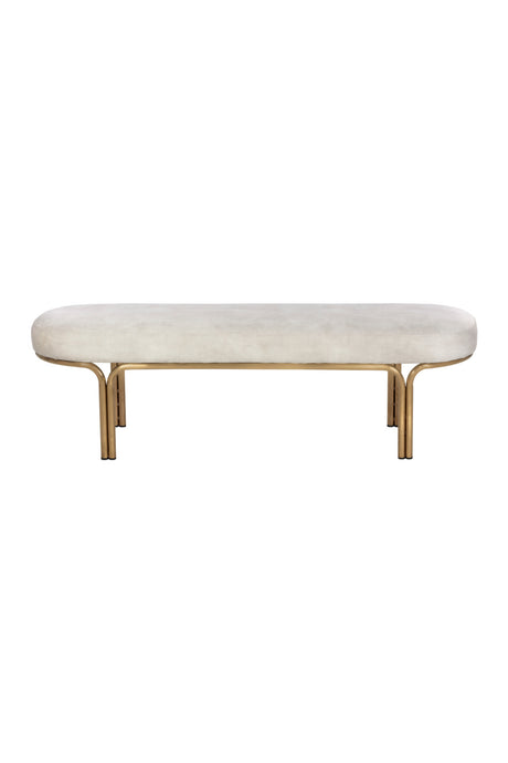 Oval Upholstered Bench | Splendido Gwen | Oroa.com