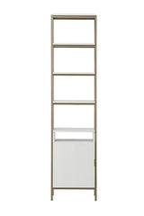 Modern European furniture - Cream Oak Modular Bookcase S - www.oroa.com
