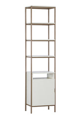 Modern European furniture - Cream Oak Modular Bookcase S - www.oroa.com