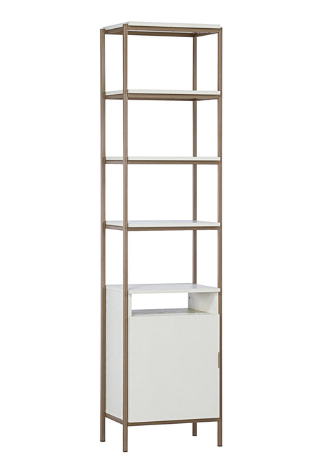 Modern European furniture - Cream Oak Modular Bookcase S - www.oroa.com