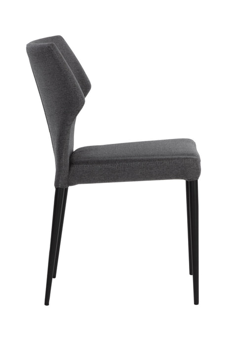 Modern European furniture - Stackable Modern Dining Chairs (2) - www.oroa.com