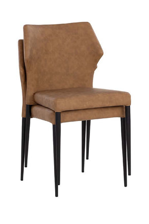 Stackable Modern Dining Chairs (2) | Splendido James | Oroa.com