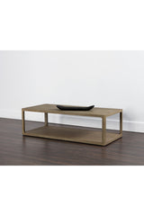 Modern European furniture - Solid Oak Coffee Table - www.oroa.com