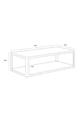 Modern European furniture - Solid Oak Coffee Table - www.oroa.com