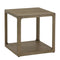 Modern European furniture - Solid Oak Square Side Table - www.oroa.com
