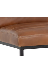 Modern European furniture - Modern Channel-Tufted Counter Stool - www.oroa.com