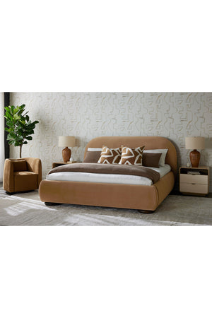 Modern European furniture - Cream Acacia 2-Drawer Nightstand - www.oroa.com