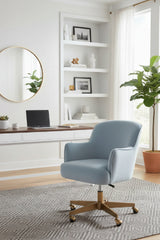 Modern European furniture - Boucle Swivel Office Chair - www.oroa.com