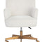 Boucle Swivel Office Chair by Splendido Karina
