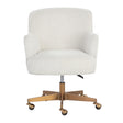 Boucle Swivel Office Chair by Splendido Karina