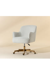 Modern European furniture - Boucle Swivel Office Chair - www.oroa.com