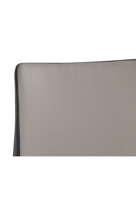 Modern European furniture - Leather Look Stackable Dining Chair - www.oroa.com