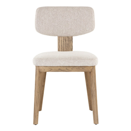 Cream Fabric Dining Chairs (2) by Splendido Rickett, alternate view 2