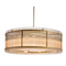 Modern European furniture - Clear Fluted Glass Chandelier L - www.oroa.com
