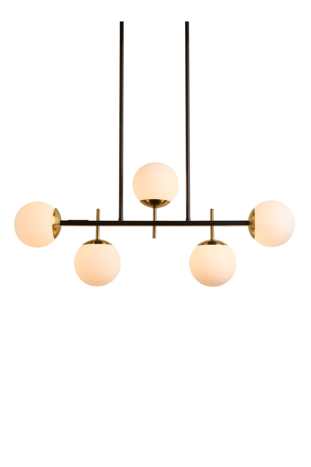 Frosted Glass Spheres Chandelier | Splendido Keiley | Oroa.com