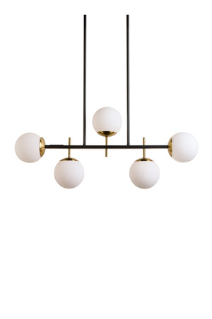 Frosted Glass Spheres Chandelier | Splendido Keiley | Oroa.com